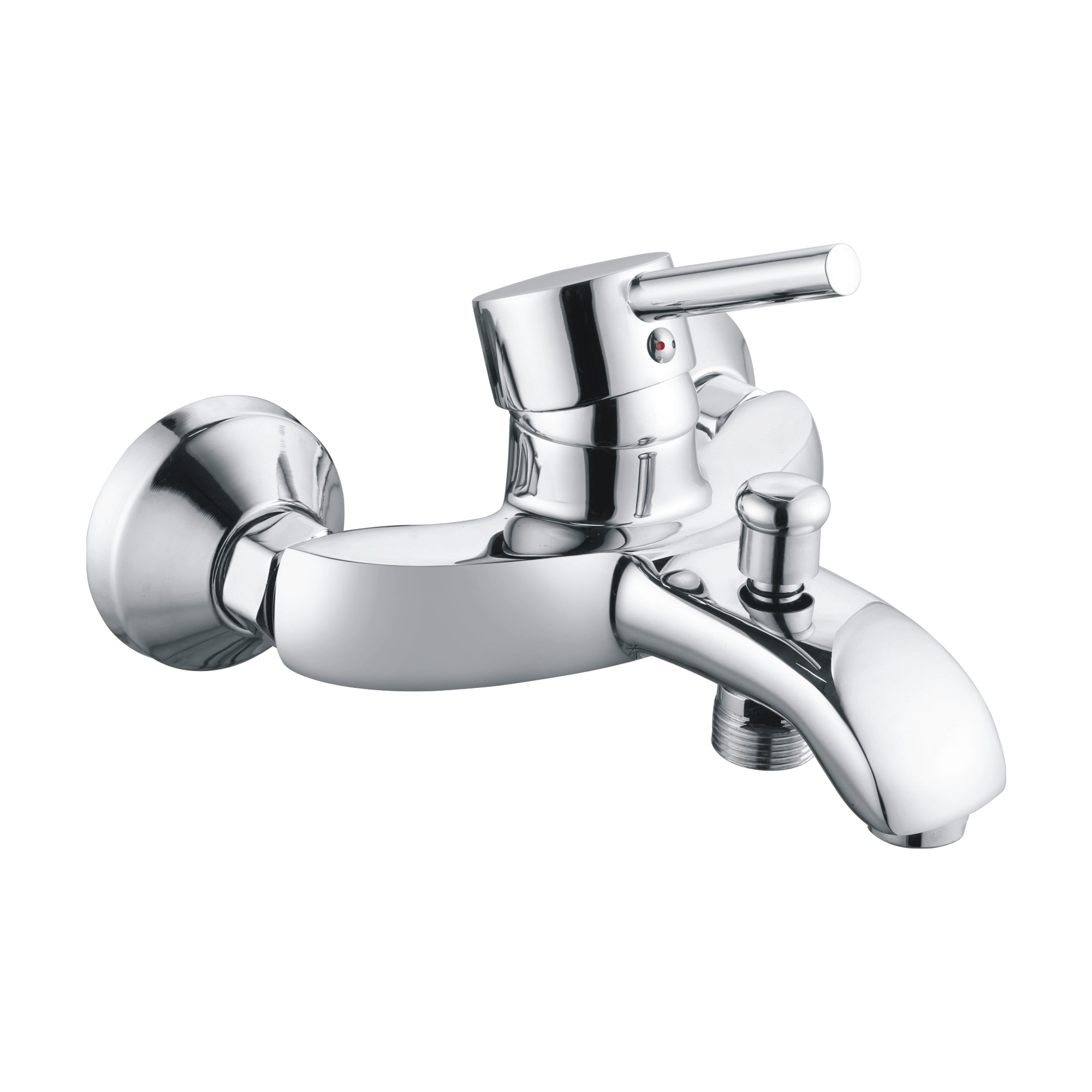 Single Lever Wall Mixer With Telephonic Arrangment